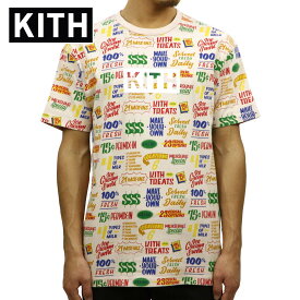 キス Tシャツ 正規品 KITH 半袖Tシャツ クルーネック KITH TREATS CIRCULAR TEE KH3371