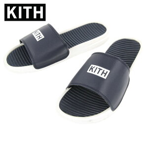 LX T_ Y Ki KITH V[T_ r[`XCh r[`T_ KITH BEACH SLIDES KH9288-102 NAVY