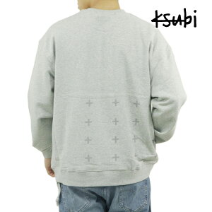 �X�r �����Y �X�E�F�b�g ���K�̔��X Ksubi �N���[�l�b�N ���� �g���[�i�[ 4 X 4 BIGGIE CREW FLEECE SWEAT SHIRT GREY MARLE 5000006293 LIGHT GREY