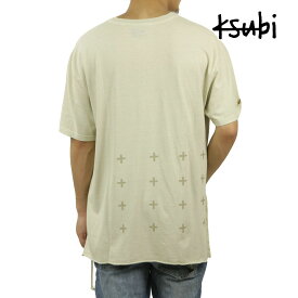 スビ メンズ 半袖Tシャツ 正規販売店 Ksubi クルーネック バックプリント 4 X 4 BIGGIE SHORT SLEEVE TEE DESERT 5000006301 TATAN