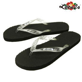 ローカルズ メンズ レディース サンダル 正規販売店 LOCALS ビーチサンダル トングサンダル LOCALS MASSARGE SLIPPA SANDAL 1390 CLEAR ホワイトデー プレゼント ラッピング