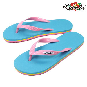 [JY Y fB[X T_ K̔X LOCALS r[`T_ gOT_ LOCALS STRIPE SLIPPA SANDAL 1395 CANDY