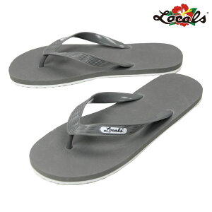 [JY Y fB[X T_ K̔X LOCALS r[`T_ gOT_ LOCALS COMBINATION SLIPPA SANDAL JP-SN001 CHARCOAL/WHT