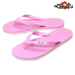 [JY Y fB[X T_ K̔X LOCALS r[`T_ gOT_ LOCALS COMBINATION SLIPPA SANDAL JP-SN001 PINK/WHT