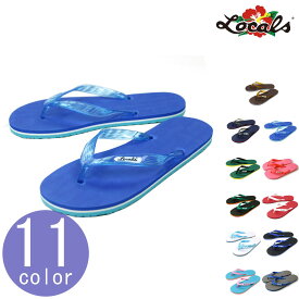 ローカルズ サンダル メンズ レディース 正規販売店 LOCALS ビーチサンダル トングサンダル LOCALS STRIPE SLIPPA SANDAL 1395 ホワイトデー プレゼント ラッピング