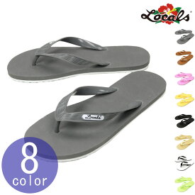ローカルズ サンダル メンズ レディース 正規販売店 LOCALS ビーチサンダル トングサンダル LOCALS COMBINATION SLIPPA SANDAL JP-SN001 ホワイトデー プレゼント ラッピング