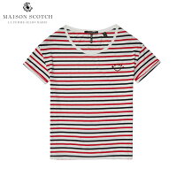 Amazon メゾンスコッチ MAISON SCOTCH 正規販売店 レディース 七分袖Tシャツ UNEVEN HEM SWEATER 134822 0G GREY ME P コード 4113658902-1 Tシャツ・カットソー 通販
