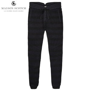 ���]���X�R�b�` MAISON SCOTCH ���K�̔��X ���f�B�[�X �X�G�b�g�p���c Home Alone jogger with woven detailing 100365 08 D00S20