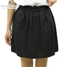 メゾンスコッチ MAISON SCOTCH 正規販売店 レディース スカート SHORT FITTED SKIRT WITH SAFARI DETAILS 144754 08 51619 BLACK