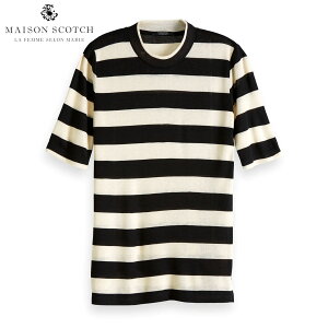 ]XRb` TVc fB[X K̔X MAISON SCOTCH TVc {[_[ N[lbN FITTED FEMININE HIGH NECK TEE COMBO A 150704 84409 90