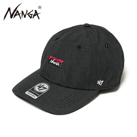 ナンガ キャップ メンズ レディース 正規販売店 NANGA 帽子 NANGA×47 HINOC CAP NW2421-3B400-A CHA CHARCOAL