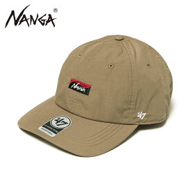 ナンガ キャップ メンズ レディース 正規販売店 NANGA 帽子 NANGA×47 HINOC CAP NW2421-3B400-A BEG BEIGE