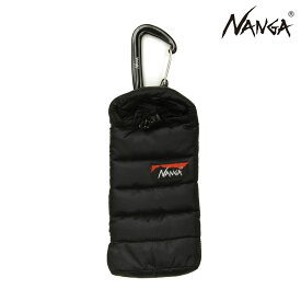ナンガ メンズ レディース モバイルケース 正規販売店 NANGA スマホ ケース 寝袋 カラビナ付き MINI SLEEPING BAG PHONE CASE NA2441-3A101-A BLACK クリスマス プレゼント ラッピング