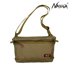 ナンガ メンズ レディース サコッシュ 正規販売店 NANGA オーロラ ショルダーバッグ 鞄 AURORA TEX SACOCHE NS2441-3A119-A COYOTE