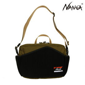 ナンガ メンズ レディース ショルダーバッグ 正規販売店 NANGA テンプラ 焚き火 タキビ 難燃素材 鞄 NANGA×TEMPRA TAKIBI SHOULDER BAG COYOTE NA2454-3A509-Z COYOTE