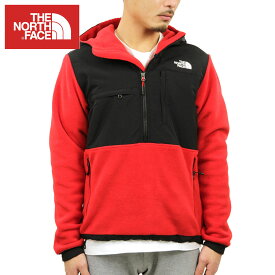 ノースフェイス アノラックジャケット メンズ 正規品 THE NORTH FACE フリースパーカー アウター DENALI ANORAK JACKET TNF RED TNF BLACK