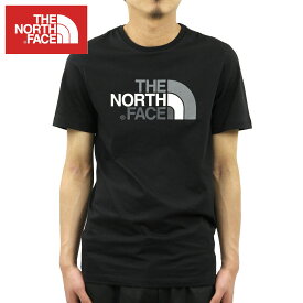 ノースフェイス Tシャツ メンズ 正規品 THE NORTH FACE 半袖Tシャツ クルーネック ロゴTシャツ SHORT SLEEVE EASY TEE NF0A2TX3 TNF BLACK