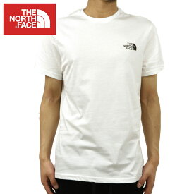 ノースフェイス Tシャツ メンズ 正規品 THE NORTH FACE 半袖Tシャツ クルーネック ロゴTシャツ 海外限定 SHORT SLEEVE SIMPLE DOME TEE NF0A87NG FN4 WHITE