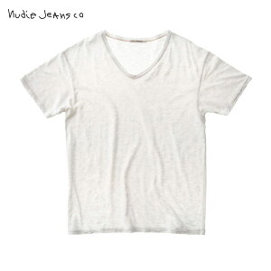 �y�|�C���g10�{ 4/4 20:00�`4/10 1:59�z �k�[�f�B�[�W�[���Y T�V���c ���K�̔��X Nudie Jeans ����T�V���c �k�[�f�B�[�W�[���Y Loose Tee White 131404