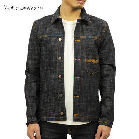 ヌーディージーンズ アウター メンズ 正規販売店 Nudie Jeans ジャケット デニムジャケット RONNY DRY CROSS DENIM JACKET 160569 B26 DENIM 父の日 プレゼント ラッピング