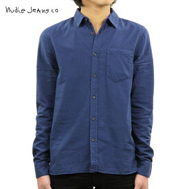 ヌーディージーンズ シャツ メンズ 正規販売店 Nudie Jeans 長袖シャツ ワークシャツ HENRY LONG SLEEVE SHIRT