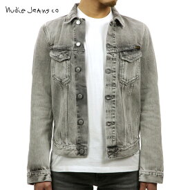 ヌーディージーンズ アウター メンズ 正規販売店 Nudie Jeans ジャケット デニムジャケット BILLY LIGHT GREY TRASHED DENIM JACKET DENIM B26 160617 5012