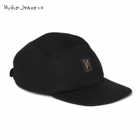 ヌーディージーンズ Nudie Jeans 正規販売店 メンズ レディース 帽子 キャップ LARSSON DRY BLACK CAP BLACK B01 180803