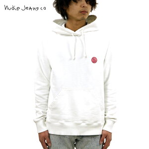 �k�[�f�B�[�W�[���Y �p�[�J�[ �����Y ���K�̔��X Nudie Jeans �v���I�[�o�[�p�[�J�[ MARCUS PULLOVER HOODIE OFFWHITE 150421 W04 �o�����^�C�� �v���[���g ���b�s���O