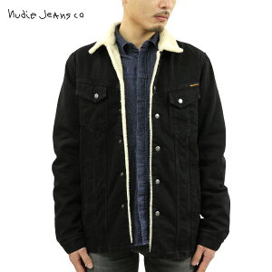�k�[�f�B�[�W�[���Y �W���P�b�g �����Y ���K�̔��X Nudie Jeans �A�E�^�[ ���[�N�W���P�b�g LENNY WORK JACKET BLACK 160684 B01