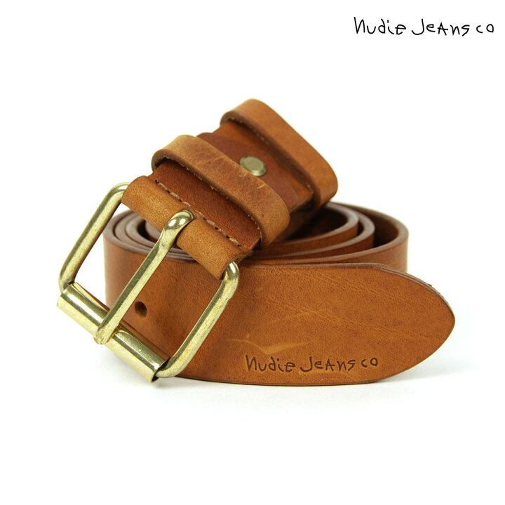 楽天市場 ヌーディージーンズ ベルト メンズ 正規販売店 Nudie Jeans レザーベルト 本革 Pedersson Leather Belt Toffee Brown 2 父の日 22 ブランド品セレクトショップ Mixon