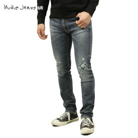 ヌーディージーンズ シンフィン メンズ 正規販売店 Nudie Jeans ボトムス デニムパンツ ジーパン THIN FINN DENIM JEANS WORN REPAIRED 1133050