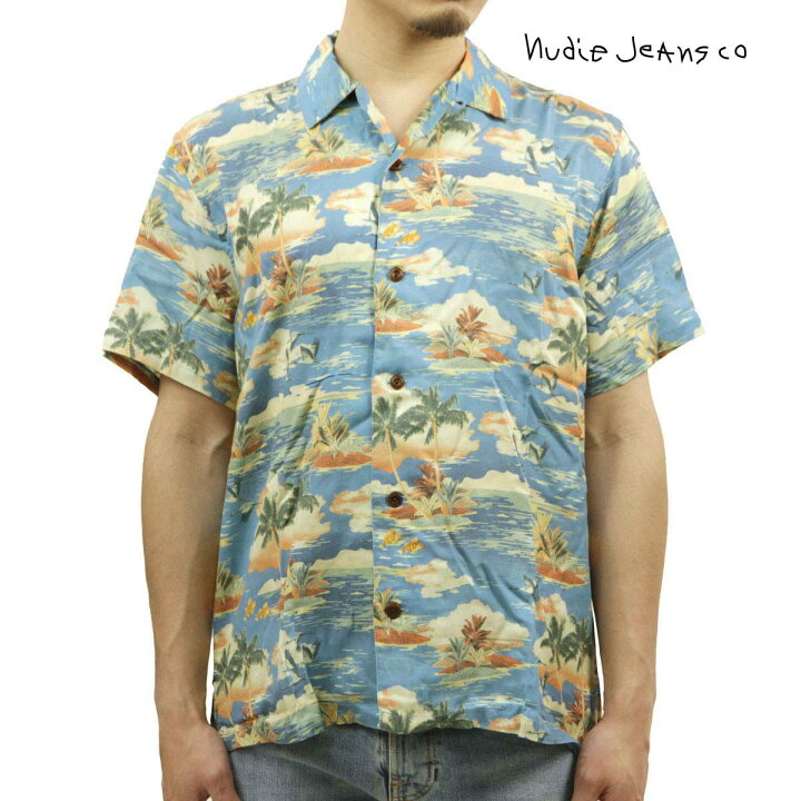 楽天市場】ヌーディージーンズ メンズ アロハシャツ 正規販売店 Nudie 