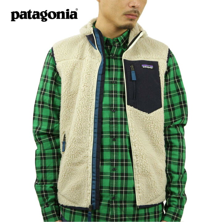 楽天市場 パタゴニア ベスト メンズ 正規品 Patagonia レトロx ボアベスト Men S Classic Retro X Fleece Vest Natural ブランド品セレクトショップ Mixon