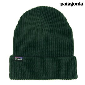 パタゴニア メンズ レディース ニットキャップ 正規品 patagonia ロゴ ニット帽 ビーニー FISHERMANS ROLLED BEANIE 29105 CASG CASCADE GREEN