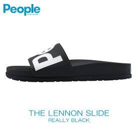 ピープルフットウェア People Footwear 正規販売店 メンズ 靴 サンダル THE LENNON SLIDE NC04S-001 REALLY BLACK