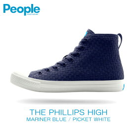ピープルフットウェア People Footwear 正規販売店 メンズ 靴 シューズ THE PHILLIPS HIGH NC01H-001 MARINER BLUE w / PICKET WHITE D15S25