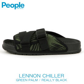 ピープルフットウェア PEOPLE 正規品 メンズ 靴 シューズ サンダル レノン チラー LENNON CHILLER NC04V3-024 GREEN PALM / REALLY BLACK