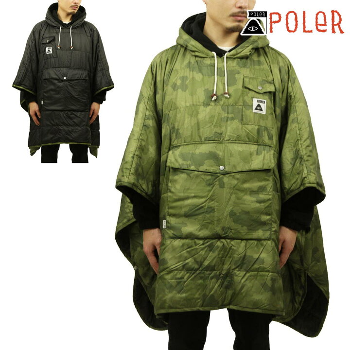 楽天市場】ポーラー ポンチョ メンズ レディース 正規販売店 POLER 