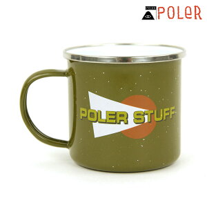 ポーラー マグカップ メンズ レディース 正規販売店 POLER アウトドア キャンプ仕様 POLER CAMP MUG VAPOR FOREST 223ACM9101