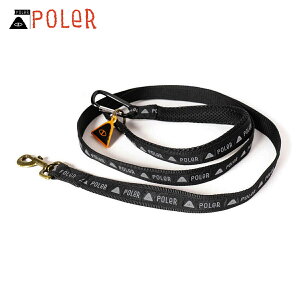 |[[ ybgObY K̔X POLER [h `^p[h ˑfޕt DOG LEASH L DC 5213C006 BLACK/REFLECTIVE