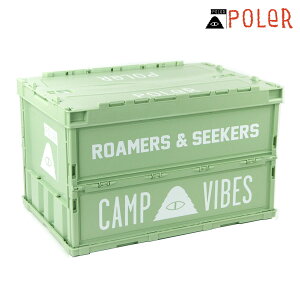 |[[ AEghA Rei K̔X POLER ܂肽ݎRei[ POLER FOLDING CONTAINER 233MCV0120-LOV LIGHT OLIVE