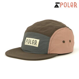 15%OFFセール 【販売期間 3/3 20:00〜3/11 1:59】 ポーラー メンズ レディース キャップ 正規販売店 POLER 5パネルキャップ ナイロン 帽子 5P NYLON FLOPPY RIP CAP D MCV0040-WIN WINE ホワイトデー プレゼント ラッピング