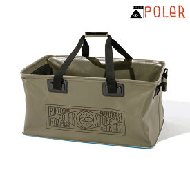 15%OFFクーポンセール 【利用期間 3/4 20:00〜3/11 1:59】 ポーラー アウトドア バケツ 正規販売店 POLER マルチコンテナ MULTI WATER BUCKET 233MCV0122-BEG BEIGE ホワイトデー プレゼント ラッピング