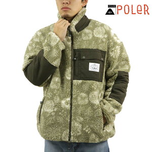 |[[ Y t[XWPbg K̔X POLER AE^[ {A VFpWPbg JACQUARD SHERPA JACKET D 243MCV0022-SAG SAGE