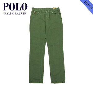 �|�� �����t���[���� �L�b�Y �W�[���Y �{�[�C�Y �q���� ���K�i POLO RALPH LAUREN CHILDREN �W�[�p�� RL Skinny Fit Jean #21589336 �x���g���� GREEN D20S30