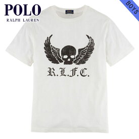 ポロ ラルフローレン キッズ Tシャツ 子供服 正規品 POLO RALPH LAUREN CHILDREN 半袖Tシャツ COTTON SKULL-GRAPHIC TEE 37717026 D00S20