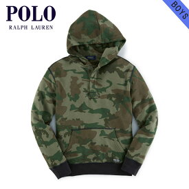 ポロ ラルフローレン キッズ パーカー ボーイズ 子供服 正規品 POLO RALPH LAUREN CHILDREN WAFFLE COTTON HENLEY HOODIE 71049526 D20S30