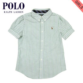 ポロ ラルフローレン キッズ シャツ ガールズ 子供服 正規品 POLO RALPH LAUREN CHILDREN 半袖シャツ S/S SHIRT D00S20