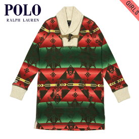 ポロ ラルフローレン キッズ パーカー ガールズ 子供服 正規品 POLO RALPH LAUREN CHILDREN FLEECE ONE-PIECE D20S30