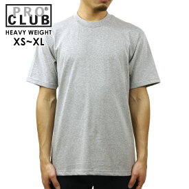 プロクラブ Tシャツ メンズ 正規品 PROCLUB 半袖Tシャツ クルーネックTシャツ HEAVY WEIGHT COTTON SHORT SLEEVE CREW NECK T-SHIRT HEATHER GREY #101 大きいサイズ 父の日 プレゼント ラッピング